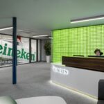Heineken(ハイネケン)のオフィス - アイルランド,コークの受付/エントランススペース