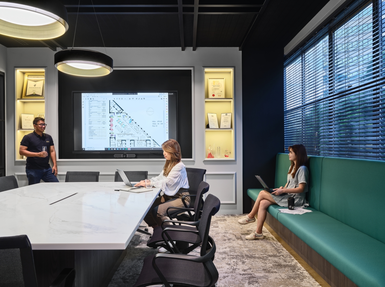 ID Integrated(アイディー・インテグレーテッド)のオフィス - シンガポールの会議室/ミーティングスペース