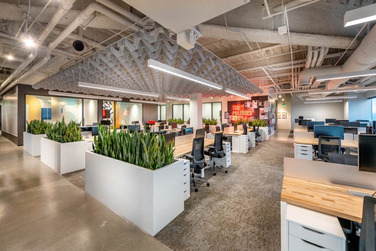 【NVE Experience Agencyのオフィスデザイン】 カリフォルニア州, ハリウッド OFFICELOVERS