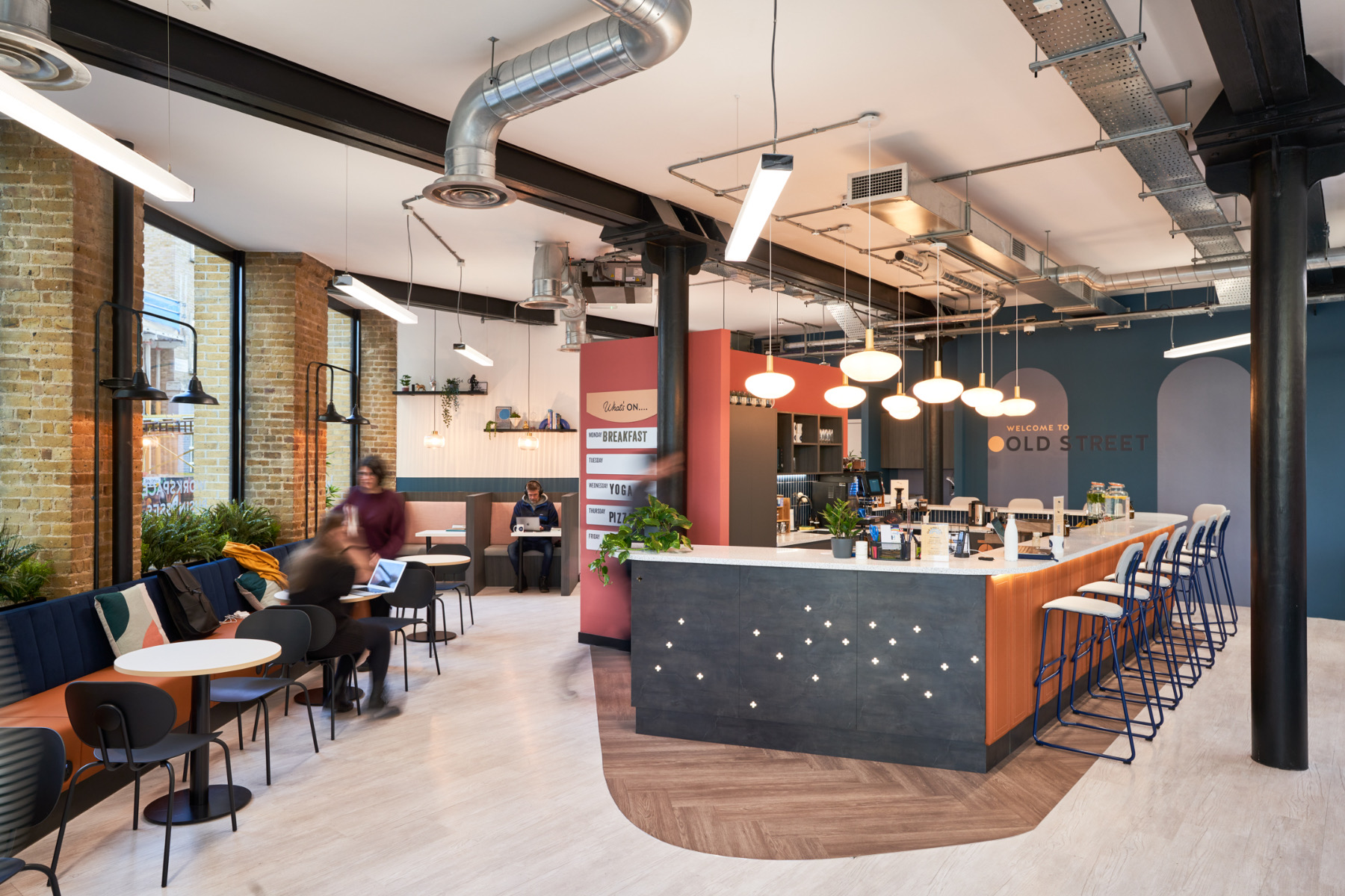 Work.Lifeのコワーキングスペース - イギリス, ロンドンのカフェスペース