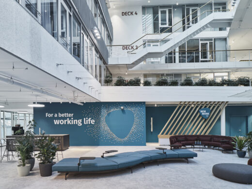 【New Work SEのオフィスデザイン】- ドイツ, ハンブルグのオープンスペース