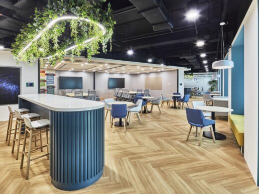 【Barry Callebautのオフィスデザイン】-シンガポールのオープンスペース