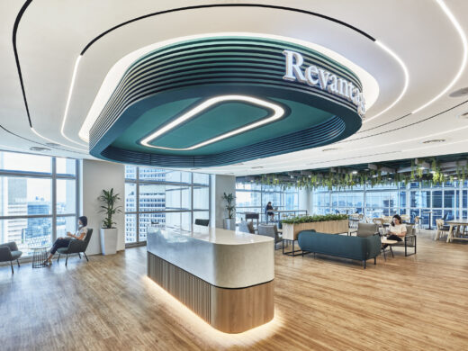 【Revantageのオフィスデザイン】- シンガポールのオープンスペース