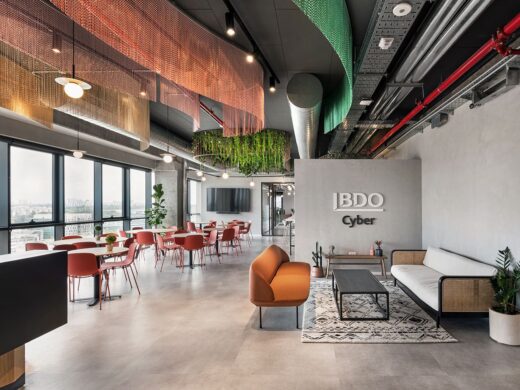 【BDOのオフィスデザイン】- イスラエル, レホボトのオープンスペース