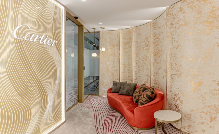 【Cartierのオフィスデザイン】 - タイ, バンコクの受付/エントランススペース