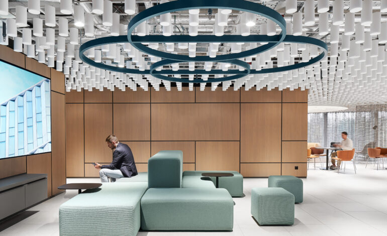 【某製薬会社のオフィスデザイン】- スイス, チューリッヒのオープンスペース